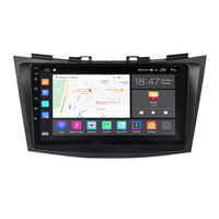 Système audio multimédia MEKEDE M6 PRO QLED pour voiture Lecteur DVD vidéo pour voiture Affichage monté sur véhicule pour Suzuki Swift 2011 2015 9 pouces