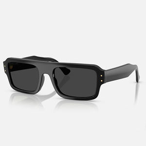 Nouvelles Lunettes de Soleil Rétro 2025 Monture Noire Unisexe UV400 Designer Tendance Streetwear Protection UV - Product Image 1