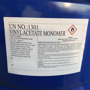 Meilleur prix VAM acétate de <span class=keywords><strong>vinyle</strong></span> <span class=keywords><strong>monomère</strong></span> matériau acrylique polyvalent pour Vinylon pour le travail du bois emballage Construction transport - Product Image 2