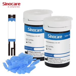 Sinocare Accu 2 Glucometro Blood Sugar Monitor Glucose Meter Glucometer Blood Glucose Meter With 50 Pcs <strong>Diabetic</strong> <strong>Test</strong> <strong>Strips</strong> - Product Image 6