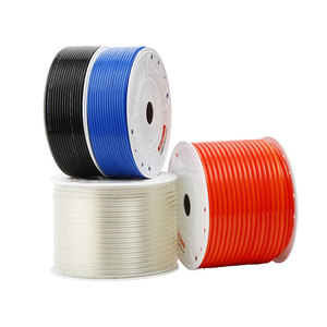 200m/롤 4*6mm 블랙/블루/레드/투명 고압 저항 수족관 PU 공기 튜브 수족관 - Product Image 6