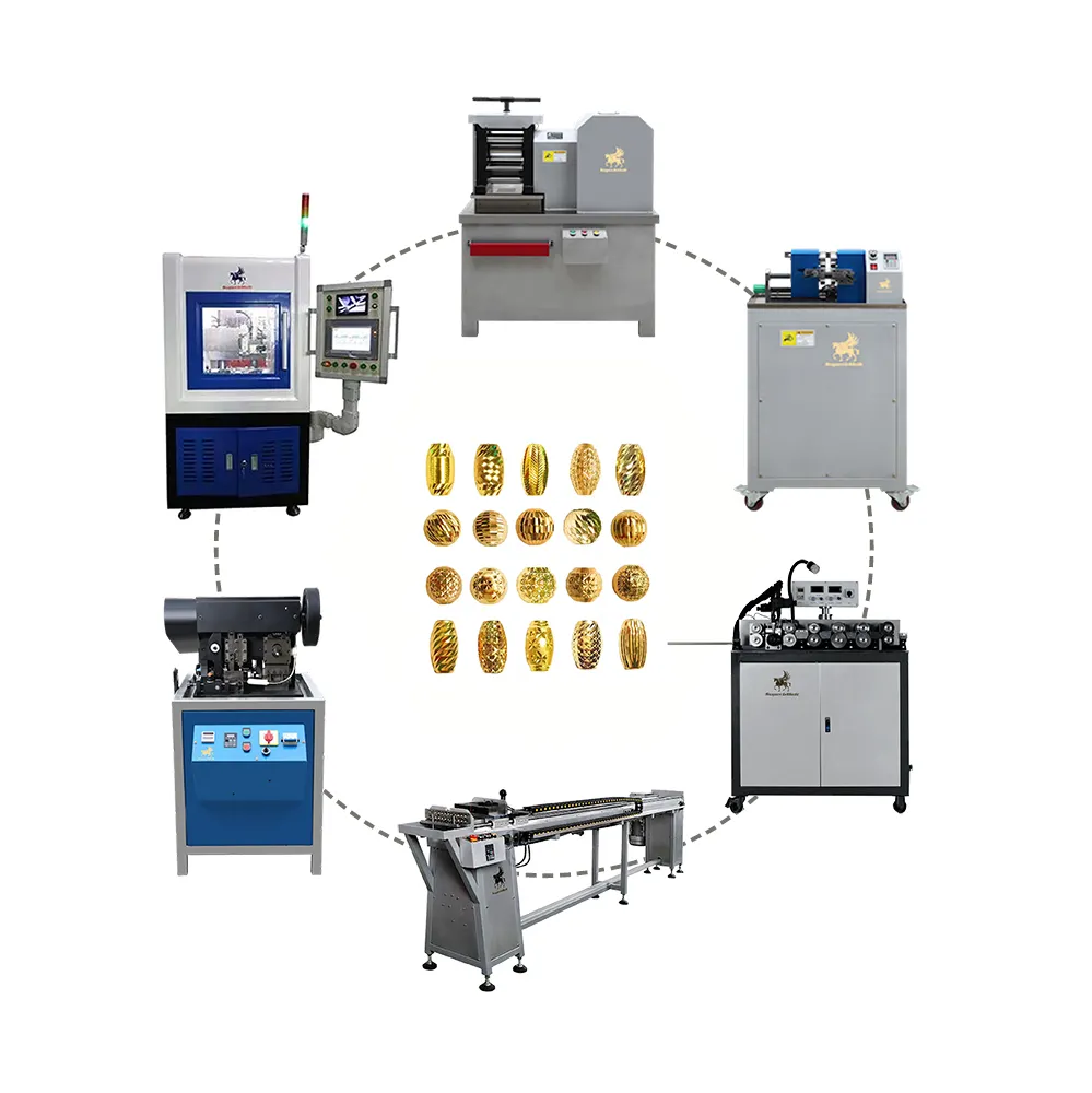 SuperbMelt altın takı şekillendirme Metal döküm merdaneli öğütücü boru kaynak boncuk yapma makinesi