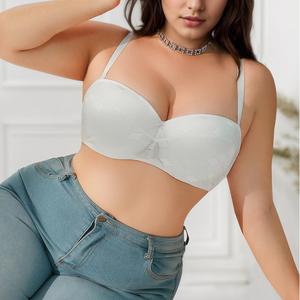 <span class=keywords><strong>Reggiseno</strong></span> <span class=keywords><strong>mezza</strong></span> <span class=keywords><strong>coppa</strong></span> con ferretto da donna Lingerie Push up che migliora e Lifting <span class=keywords><strong>reggiseno</strong></span> comodo senza cuciture per donna taglie forti - Product Image 3