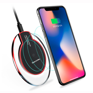 OEM Qi Fast K9 <span class=keywords><strong>cargador</strong></span> Universal inalámbrico Usb para Iphone Samsung Note 8 S8 <span class=keywords><strong>S7</strong></span> <span class=keywords><strong>cargador</strong></span> inalámbrico para teléfono móvil - Product Image 1