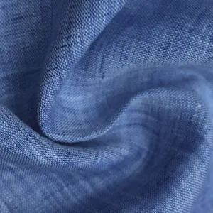 Linen 100% Linen Fabric Super Nice Soft Pure 100% Linen Solid Plain Yarn Dyed Fabric For Suit Garment Dress European Flax