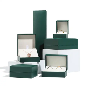 Custom Logo Luxury Hard Jewelry <b>Box</b> Packaging for Necklace Ring <b>Earrings</b> Bracelet Premium <b>Gift</b> <b>Box</b> - Product Image 2