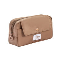 Trousse à crayons transparente avec grande capacité, sac de papeterie multifonctionnel, nouveau design de Meirad, idéal pour le stockage