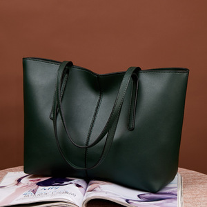 Sac à main de luxe pour femmes, tendance et élégant, en cuir PU, grande capacité, sac fourre-tout noir pour femmes, vente en gros - Product Image 3