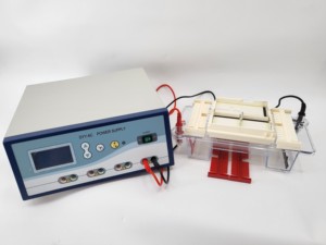 معدات مختبر OEM حجم عازل أفقي خلية كهربية أفقية لغشاء أسيتات السليلوز - Product Image 4