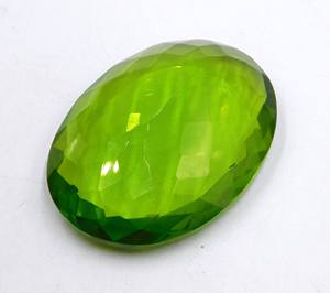 Peridoto Natural de Alta Calidad, Forma Ovalada 4x3mm, Corte Facetado, Verde Ojo de Gato, Piedras Preciosas Sueltas para Joyería, Producto a Granel OEM - Product Image 3