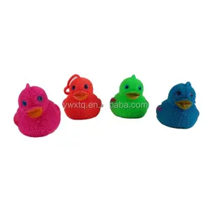 KEHUI Squeeze Toys Factory Outlet Hand Exerciser Soft Balls Can Relieve Stress YOYO Big Mouth Duck Puffer Ball For Kids