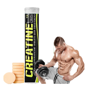 Tabletas Efervescentes de Creatina Ausreson, Suplemento Deportivo Pre-Entrenamiento, Tableta Efervescente de Creatina para el Crecimiento Muscular - Product Image 1