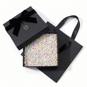 กล่องบรรจุภัณฑ์เครื่องสำอางและผลิตภัณฑ์บำรุงผิวแบบสองชิ้น วัสดุแข็งอย่างดี พร้อมฝาและฐานแบบแข็ง  สามารถพิมพ์โลโก้ได้ตามต้องการ เหมาะสำหรับเป็นกล่องของขวัญ - Product Image 3