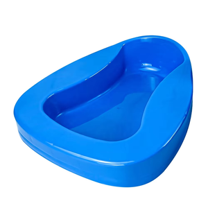 Venta al por mayor de fábrica ABS plástico azul inodoro médico completo de plástico orinal ligero desechable azul plástico urinario - Product Image 2