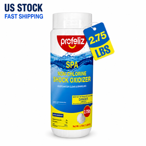 <span class=keywords><strong>Monopersulfate</strong></span> de potassium granulaire non-chloré 2,75 lb (en stock aux États-Unis) – Flacon unique pour piscine et spa - Product Image 1