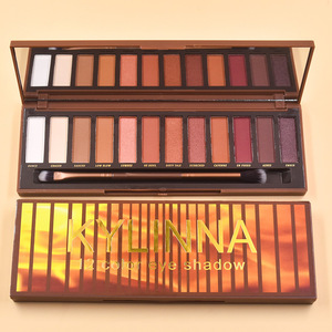 Pan ombretto Ombretto di Trucco Cosmetic Pressed singolo Ombretto 12 colore padelle personalizzato il proprio marchio - Product Image 3