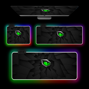 Kích thước lớn Non-Slip RGB Chuột chơi game pad biểu tượng tùy chỉnh bàn phím không thấm nước Mat sản phẩm Chứng Khoán - Product Image 5