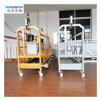 Plateforme suspendue ZLP 800 avec pédale, pour nettoyage de vitres, travaux en hauteur (toitures), avec treuil électrique