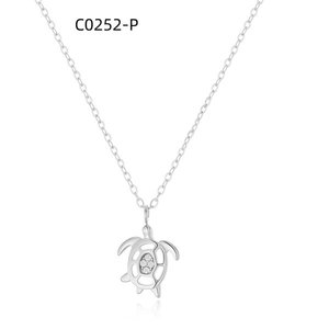 Collar de moda con circonita C0252 para mujer, joyería de alta calidad - Product Image 1