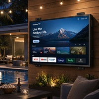Écran LCD mural Sinmar pour extérieur, étanche, pour piscine, 32, 43, 50, 55, 65, 75, 86 pouces