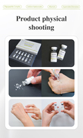 Poudre de peptides lyophilisée en flacons, réparation des cicatrices d'acné, hexapeptide, oligopeptide, acide hyaluronique, anti-âge, OEM
