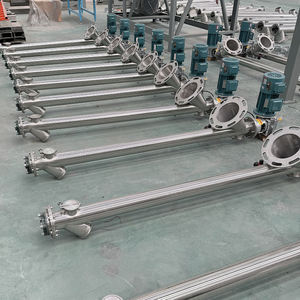 Convoyeur à vis en acier inoxydable réglable résistant à la corrosion Tesheng, type tube, 1-1000 (t/h), pour matériaux en poudre/granulés - Product Image 5