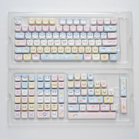 Custom 104-key MAO-style Cute Keycaps Featuring Unique Color Schemes and Personalized Customization Compatible Full Layout