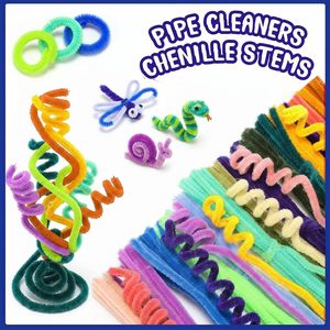 New 100-Piece 6mm Pipe Cleaners <b>for</b> DIY Art Projects & Decoration Craft Supplies - Product Image 6