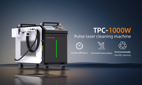 Expédition rapide, machine de nettoyage au laser pulsé 1000W, tête Raycus, facile à utiliser, qualité industrielle, haute puissance, haute productivité