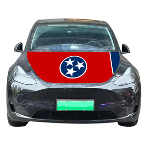 Funda para Capó de Coche con Bandera de <span class=keywords><strong>Carolina</strong></span> del Sur, Funda Personalizada con Bandera de Estado de EE. UU., Tela Elástica de Alta Calidad, Lavable, para Decoración de Coche - Product Image 3
