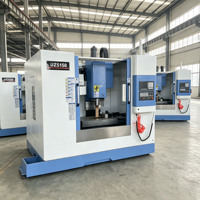 Mesin Bor CNC Vertikal UZ5150 3 Axis BT40 11kW 4000rpm 12 Alat ATC Sistem CNC GSK Pendingin Melalui Spindle Tapping Rigid