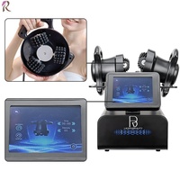 Appareil de massage rotatif 360° pour le corps entier, machine vibrante chauffante de bureau pour amincir, éliminer la cellulite et remodeler le corps
