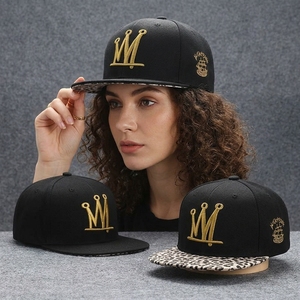 Casquette Snapback Unisexe Personnalisée à Visière Plate, Tissage Uni, 6 Panneaux, Broderie Personnage, Thème <span class=keywords><strong>Voilier</strong></span> Liberté, Haute Qualité - Product Image 1