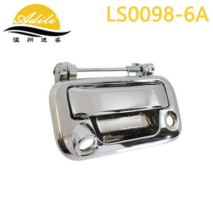 Manija de puerta trasera Adili LS0098-6A electrochapada con orificio para cámara y orificio para llave para Ford F-150 - Product Image 1