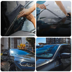 Película <span class=keywords><strong>Solar</strong></span> protectora para ventana de coche, aislamiento térmico, película de privacidad para ventana de automóvil, Nano cerámica - Product Image 4