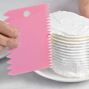 3 miếng nhựa bột <span class=keywords><strong>scraper</strong></span> Bát băng ghế dự bị <span class=keywords><strong>scraper</strong></span> bánh <span class=keywords><strong>scraper</strong></span> công cụ thiết lập - Product Image 3