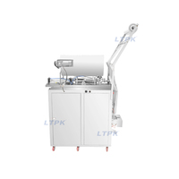 Machine de remplissage et d'emballage automatique pour sauces chili, mayonnaise, houmous, liquides visqueux, pâtes, miel, crème, beurre de cacahuète, confiture, ketchup