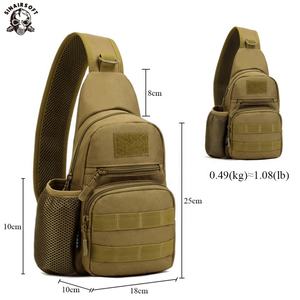 Gilet tactique multi-camouflage noir pour hommes avec pochette antivol et bandoulière pour la chasse – Vente en gros - Product Image 3