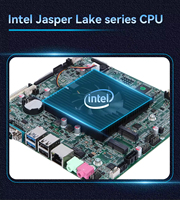 Placa Base Industrial de Bajo Precio y Funcionamiento Estable, Intel Jasper Lake N5105, DDR4 16GB, 6 Puertos COM