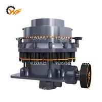 Trituradora de Cono de Resorte Serie PY de Alta Eficiencia para Mineral de Hierro y Manganeso, Marca Yuxiang, con Motor AC y Rodamientos Automáticos