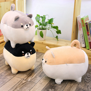 3D Dễ Thương <span class=keywords><strong>Kawaii</strong></span> Fat Shiba Inu Dog Đồ Chơi Sang Trọng Thú Nhồi Bông Mềm <span class=keywords><strong>Corgi</strong></span> Chai Gối Giáng Sinh Quà Tặng Chó Con Hình Dạng Ngủ - Product Image 6