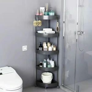 Estante Triangular de 3 Niveles, Estante de Almacenamiento Independiente para Organización de Esquinas de Baño - Product Image 3