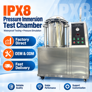 ห้องทดสอบการกันน้ำแบบจุ่มน้ำด้วยแรงดันน้ำ สำหรับการทดสอบมาตรฐาน IP Protection Submersion Tester 1 จำลองการจำลองอย่างลึกซึ้ง - Product Image 1