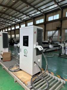 สถานีชาร์จรถยนต์ไฟฟ้าแบบเร็ว OEM/ODM สมาร์ท 60KW 90kw 160kw 120kw ระดับพาณิชย์ IP55 พร้อมหัวต่อ GBT CCS2 สำหรับรถยนต์ - Product Image 4