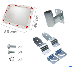 CE rechthoekige concave bolle spiegel - Product Image 6