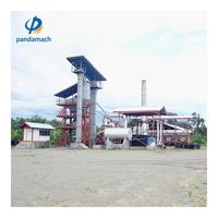 Station de mélange d'asphalte à chaud haute efficacité LB1500 120tph avec moteur et pompe pour la construction routière professionnelle