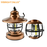 Portable De Poche Huile Rétro Kérosène Lanterne IP44 160LM Camping Flamme Lumière Extérieure Intérieur Veilleuses Camping Lampe