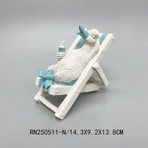 All'ingrosso decorazioni per la casa momenti di <span class=keywords><strong>felicità</strong></span> Sculpstone Russ "estate senza fine" statuetta di anatra d'orso abbronzante - Product Image 5