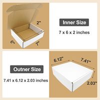 Boîtes Cadeaux Mystères en Carton Blanc Recyclé Personnalisées avec Logo en Gros pour Cosmétiques et Savons, Embossage Personnalisé