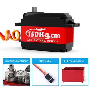 Bateau RC <span class=keywords><strong>CYS</strong></span> <span class=keywords><strong>CYS</strong></span>-BLS1500 à l'échelle 1/10 avec moteur brushless, servo numérique, couple de 150 kg, rotor métallique - Haute sécurité - Product Image 2